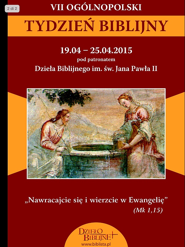 Tydzień Biblijny 2015