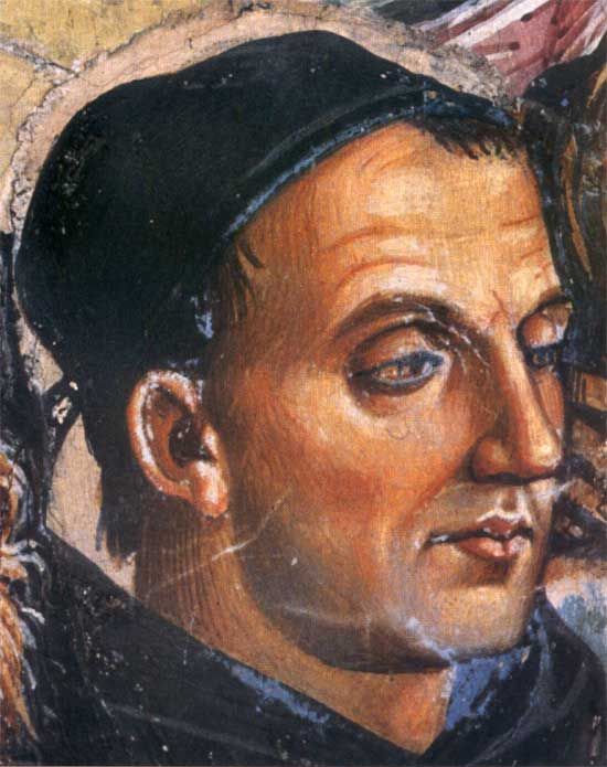 Luca Signorelli, Fra Angelico, fragment, c.1501